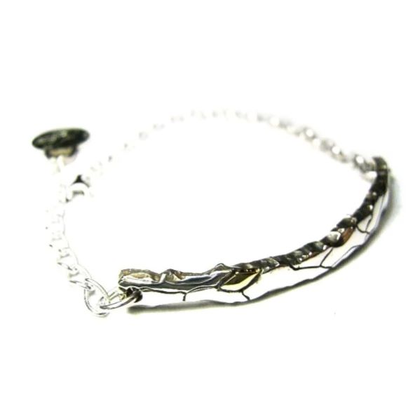 【VIVIFY 正規店】VIVIFY ビビファイ ブレスレット シルバー Crushed Pavement Bracelet｜BLESS（ブレス）