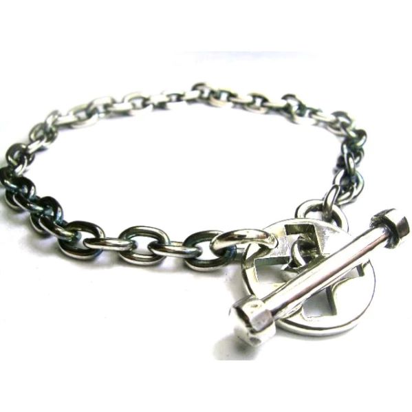 【VIVIFY 正規店】VIVIFY ビビファイ ブレスレット シルバー X T-bar Bracelet|BLESS(ブレス)