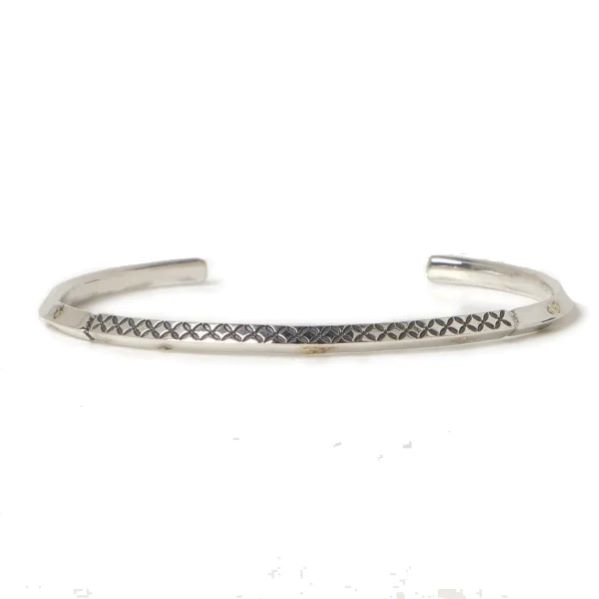 【VIVIFY 正規店】VIVIFY ビビファイ ブレスレット シルバー Bandanna Cross Bangle w/gold