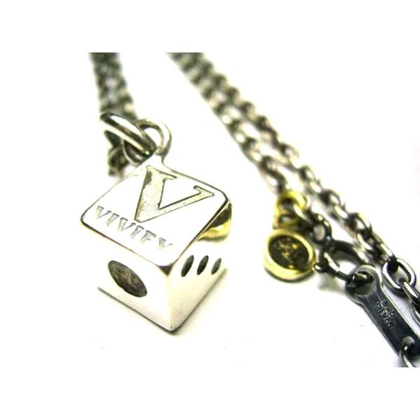 【VIVIFY 正規店】VIVIFY ビビファイ ネックレス シルバー Dice Necklace｜BLESS（ブレス）