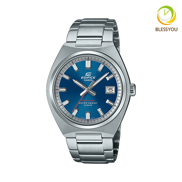 就職 入学 祝い CASIO EDIFICE カシオ 腕時計 メンズ エディフィス 三針クラシック Sapphire EFB-109DJ-2AJF 22,0 2025年3月｜ペアウォッチ Gショック BLESSYOU