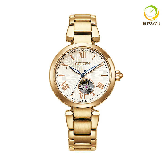 シチズンコレクション レディース 機械式 メカニカル 腕時計 PR1052-54a 60,0 2026年6月 CITIZEN COLLECTION|ペアウォッチ Gショック BLESSYOU