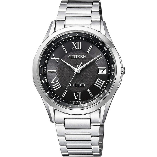 CITIZEN EXCEED シチズン 電波ソーラー メンズ 腕時計 エクシード CB1110-61E 110｜ペアウォッチ Gショック BLESSYOU