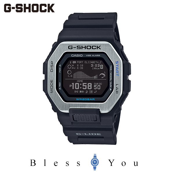 楽天市場 G Shock Gショック 腕時計 メンズ Casio カシオ G Lide Gbx 100 1jf 22 0 バイブレーション機能 モバイルリンク機能 サーファー サーフィン 釣り タイドグラフ ムーンデータ 海釣り ペアウォッチ G Shock Blessyou