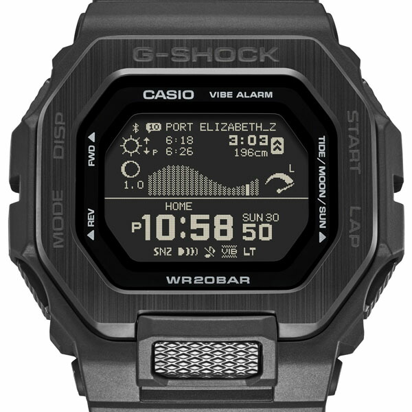 正規品 G-SHOCK G-LIDE タイドグラフ ムーンデータ 日の出日の入時刻