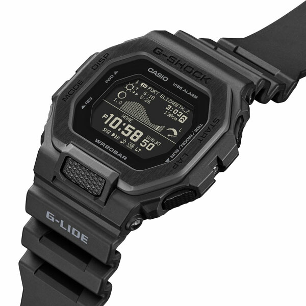 正規品 G-SHOCK G-LIDE タイドグラフ ムーンデータ 日の出日の入時刻