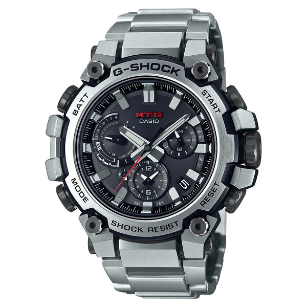 メンズ casio g shock g-shock MTG-B3000D-1AJF (140,0) 2022年10月 電波 ソーラー アナログ Gショック ソーラー電波 腕時計 メンズ CASIO カシオ Bluetooth通信機能でスマートフォンと連携