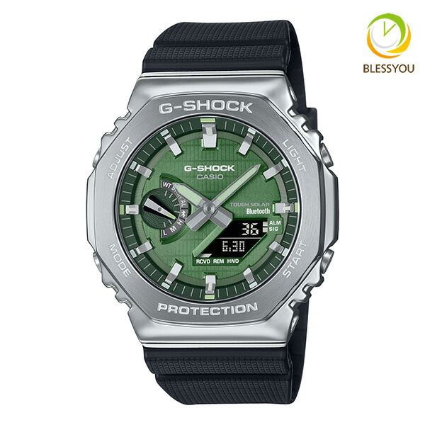 G-SHOCK ジーショック Gショック メタル 腕時計 メンズ ソーラー Bluetooth 2024年6月 GBM-2100A-1A3JF (34,0) CASIO カシオ 6月7日発売|ペアウォッチ Gショック BLESSYOU