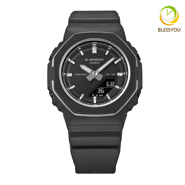 G-SHOCK women レディース Gショック 腕時計 CASIO カシオ GMA-P2110-1AJF 19.0 2025年10月 女性におすすめミッドサイズ ジーショック 八角形フォルム カーボンコアガード