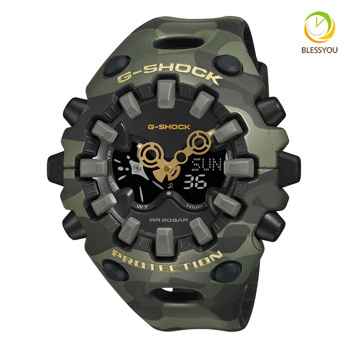 ジーショック Gショック 腕時計 メンズ CASIO カシオ G-SHOCK GA-V01CMG-3AJF 24,5 2026年6月 ファッションアイテム アウトドア ギフト 20気圧防水 長寿命バッテリー 耐衝撃構造 新型BIG CASE BASIC|ペアウォッチ Gショック BLESSYOU
