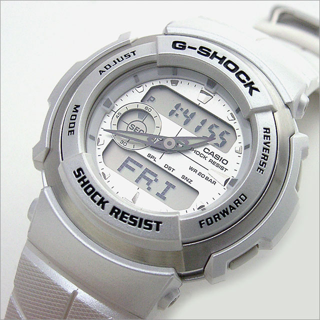 white g force watch