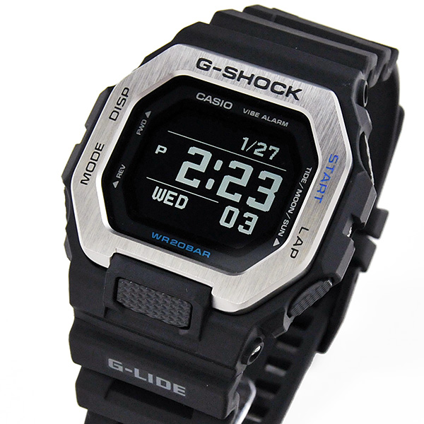 楽天市場 G Shock Gショック 腕時計 メンズ Casio カシオ G Lide Gbx 100 1jf 22 0 バイブレーション機能 モバイルリンク機能 サーファー サーフィン 釣り タイドグラフ ムーンデータ 海釣り ペアウォッチ G Shock Blessyou