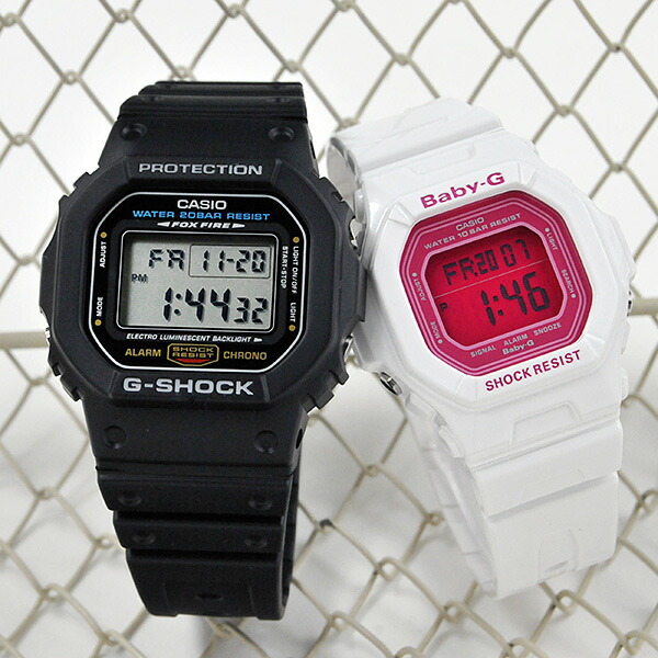 楽天市場 ペアウォッチ Gショック Gショック ベビーg デジタル Dw 5600e 1 Bg 5601 7jf 19 5 腕時計 ペア カップル ブランド ウォッチ Gショック ジーショック 記念日 贈り物 プレゼント ペアウォッチ G Shock Blessyou