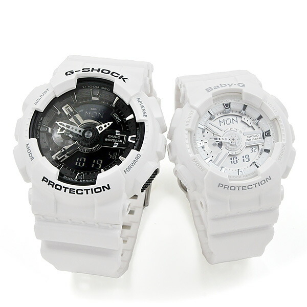 ペアウォッチ ☆新作入荷☆新品 gショック 半額SALE★ G−SHOCK GA-110GW-7AJF-BA-110-7A3JF 31 0 腕時計 ペア ブランド ジーショック ウォッチ カップル