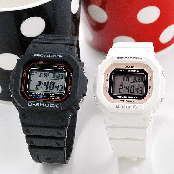 サイズにお】 G-SHOCK GW-M5610とBABY-G BGD-5000UMD ねます