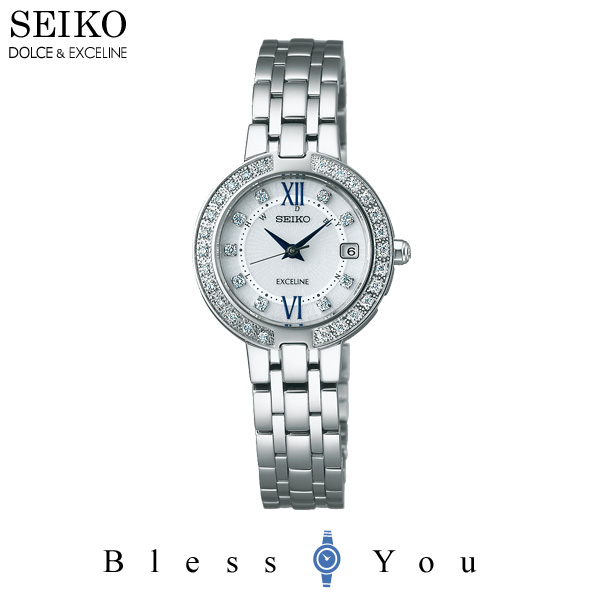 SEIKO - SEIKO セイコー エクセリーヌ 4J40-0AF0 シェル文字盤