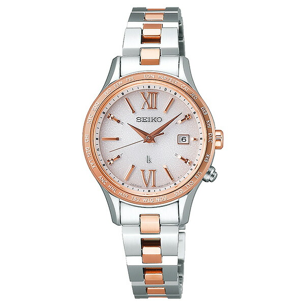 楽天市場 Seiko Lukia セイコー 腕時計 レディース ソーラー電波 ルキア Ssvv036 58 0 ペアウォッチ G Shock Blessyou