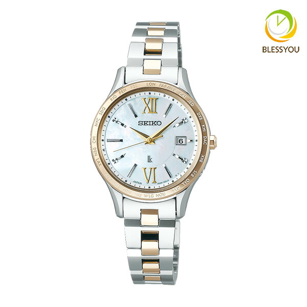 SEIKO LUKIA セイコー 腕時計 レディース 電波ソーラー ルキア SSVV084 [68,0]