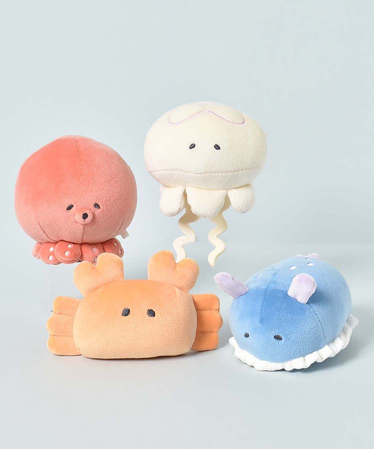 楽天市場】ぬいぐるみ 人形 水族館 魚 タコ クラゲ カニ ウミウシ