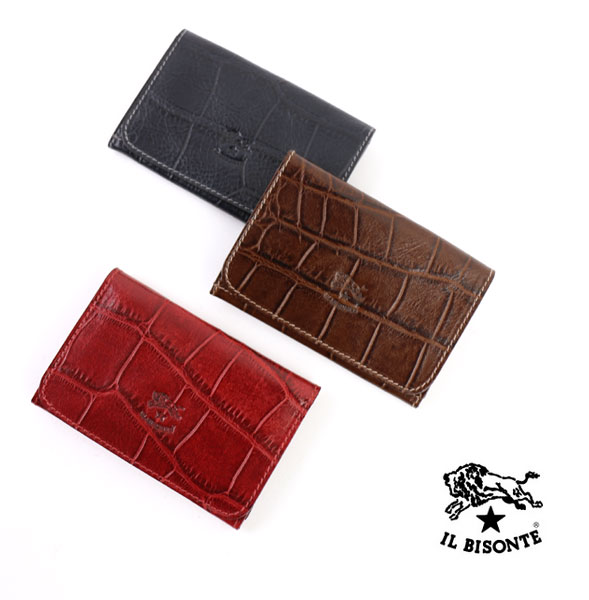 IL BISONTE - 【新品未使用】 IL BISONTE イルビゾンテ カードケース