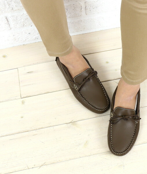 楽天市場 30 Offクーポン発行中 ストーム Storm レザー モカシン スリッポンシューズ Ila レディース C 3 22 30 Etre Par Bleu Comme Bleu