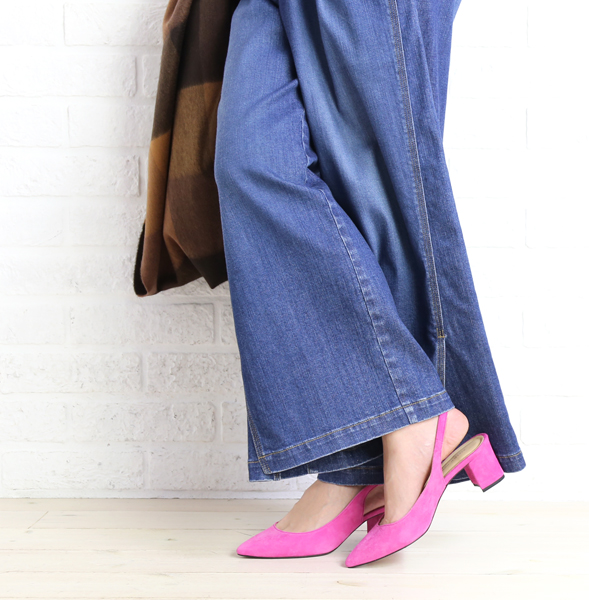 【ポイント2倍】アトリエブルージュ atelier brugge レザー バックスリング チャンキーヒール パンプス サンダル outlet ・17SN-04-0751702(レディース)