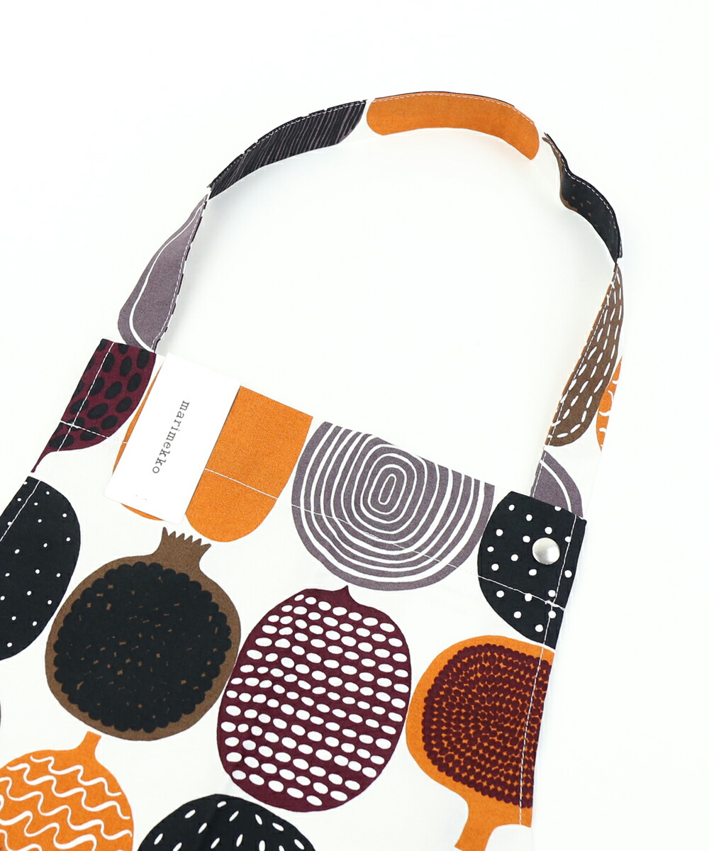 楽天市場 マリメッコ Marimekko 日本限定 コンポッティ柄 エプロン Kompotti Apron メール便可能商品 M便 4 5 レディース Etre Par Bleu Comme Bleu