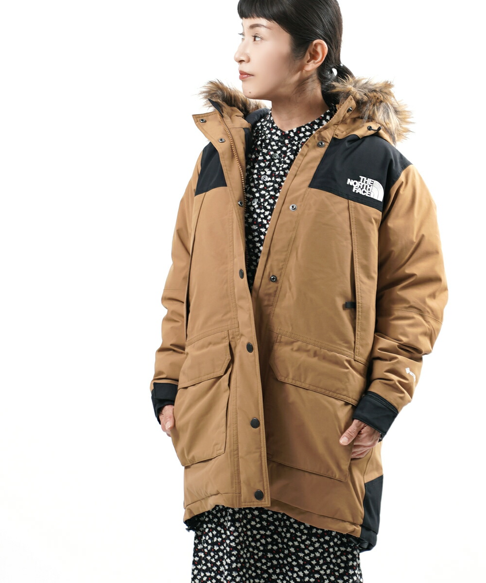 楽天市場 ザ ノースフェイス The North Face ゴアテックス フードファー付き ダウンジャケット マウンテンダウンコート Mountain Down Coat Ndw レディース クーポン対象外 Etre Par Bleu Comme Bleu