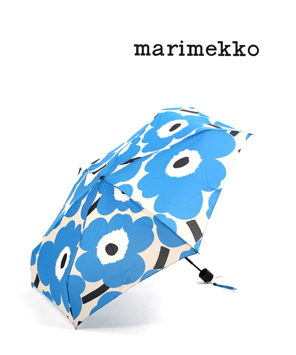 マリメッコ Marimekko ウニッコ柄 折りたたみ傘 Mini Manual Unikko レディース クーポン対象外 Runawayapricot Com