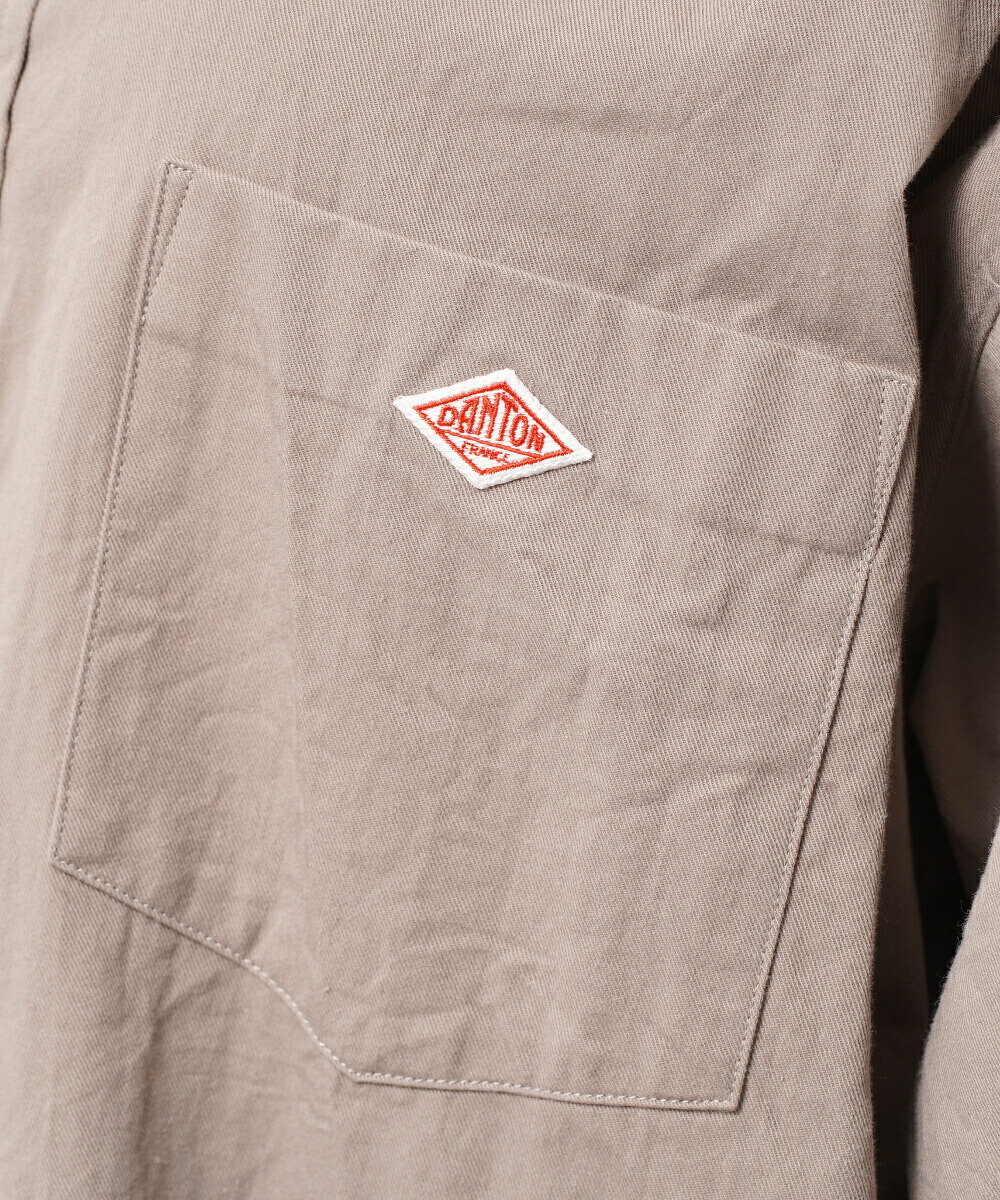 ダントン Danton コットンツイルワッシャー 長袖 シャツワンピース Dt G0002ctw レディース Jp クーポン対象外 Winkers Co Uk