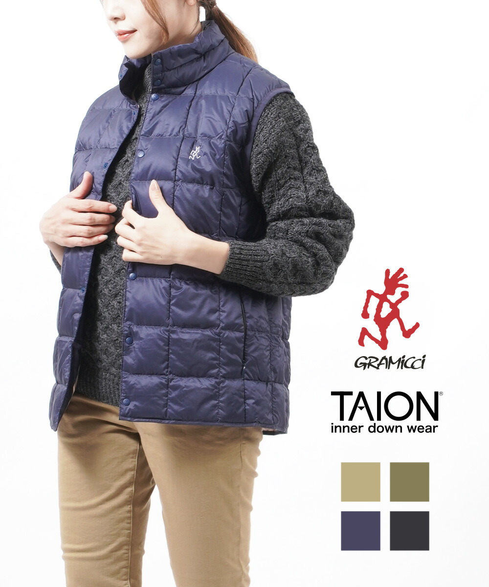 楽天市場】(グラミチ GRAMICCI)×TAION ダウンジャケット インナーダウン INNER JACKET  インナージャケット・G2FU-J082-TG-2082202(メンズ)(レディース)(クーポン対象外) : etre！par bleu comme  bleu