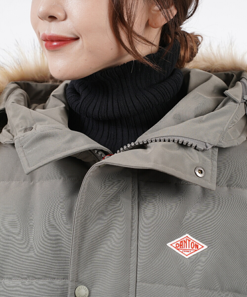 ダントン Danton T タッサーダウン エコファー付き ダウンコート Cダウン