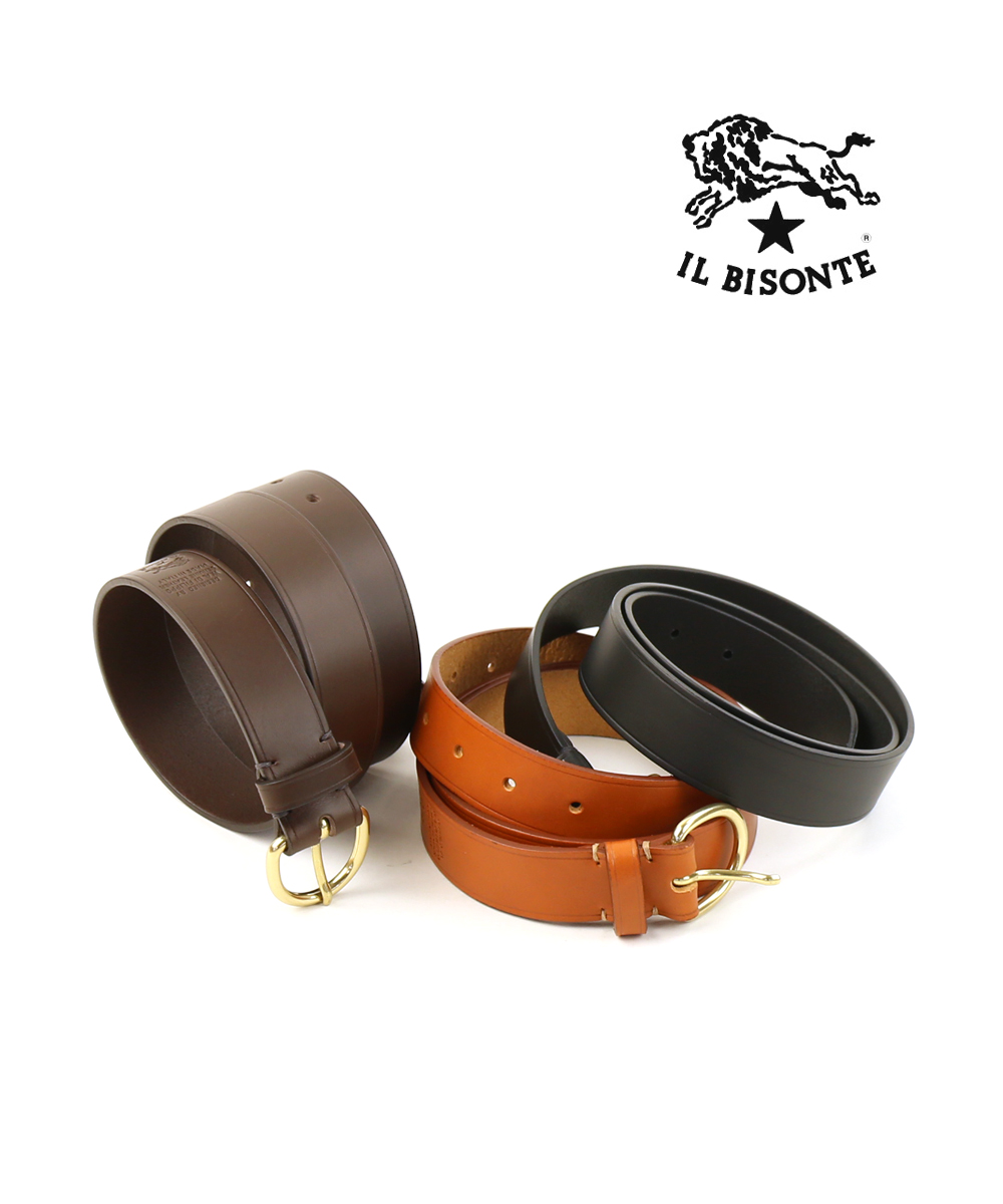 楽天市場】イルビゾンテ ベルト レザーベルトIL BISONTE イル