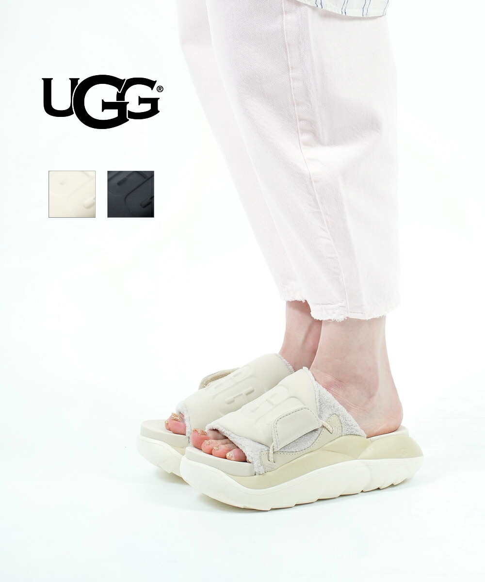 楽天市場】【2023年春夏新作】 アグ UGG 厚底 スライドサンダル W LA