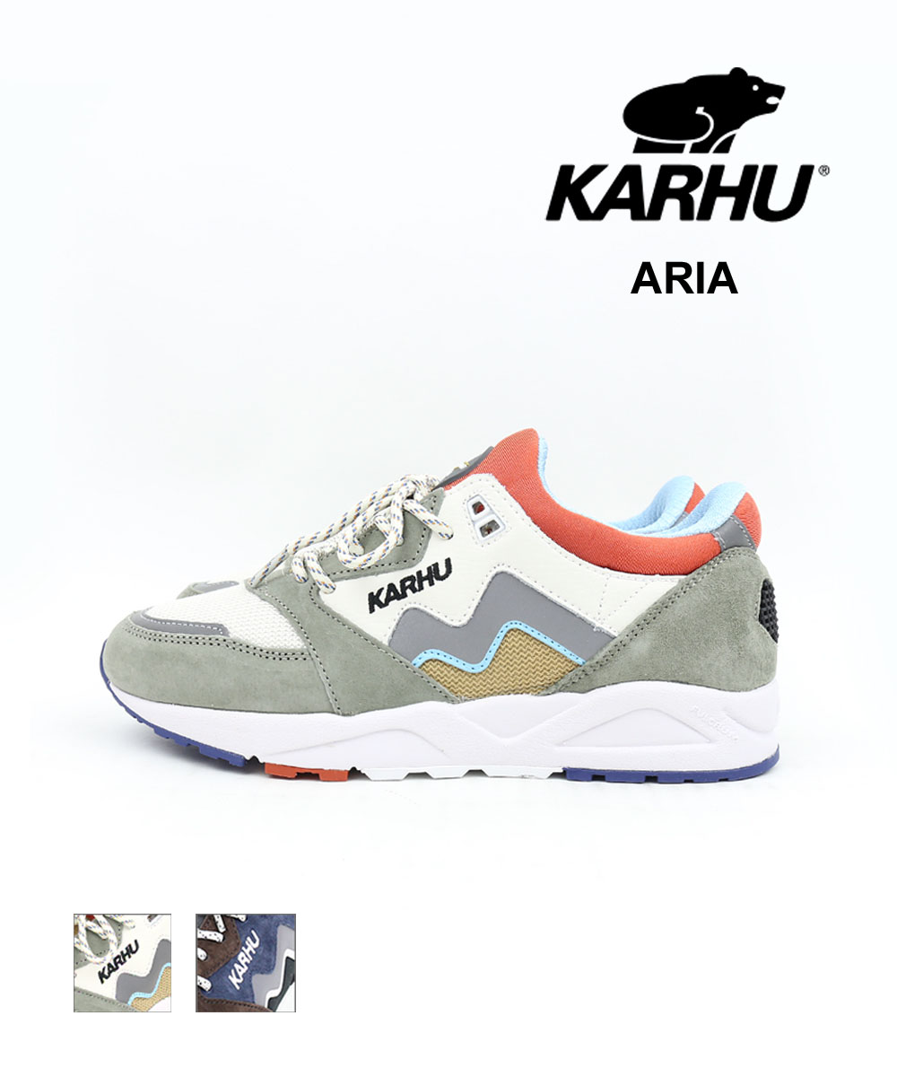 カルフ KARHU スエード×ナイロン スニーカー シューズ 靴 ARIA アリア・ARIA-4562301(レディース)(C-2)(クーポン対象外)画像