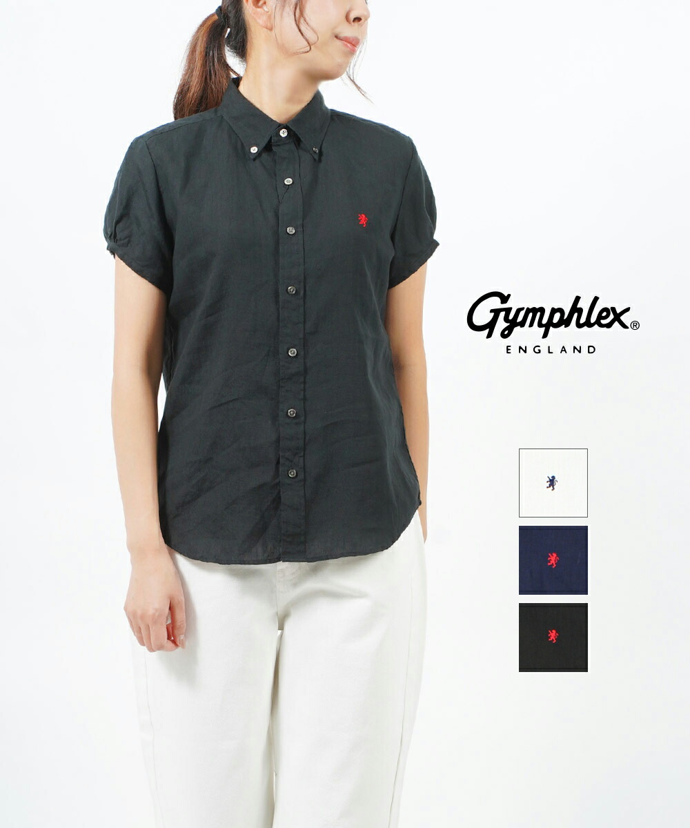 楽天市場】ジムフレックス シャツ レディース Gymphlex リネンクロス 