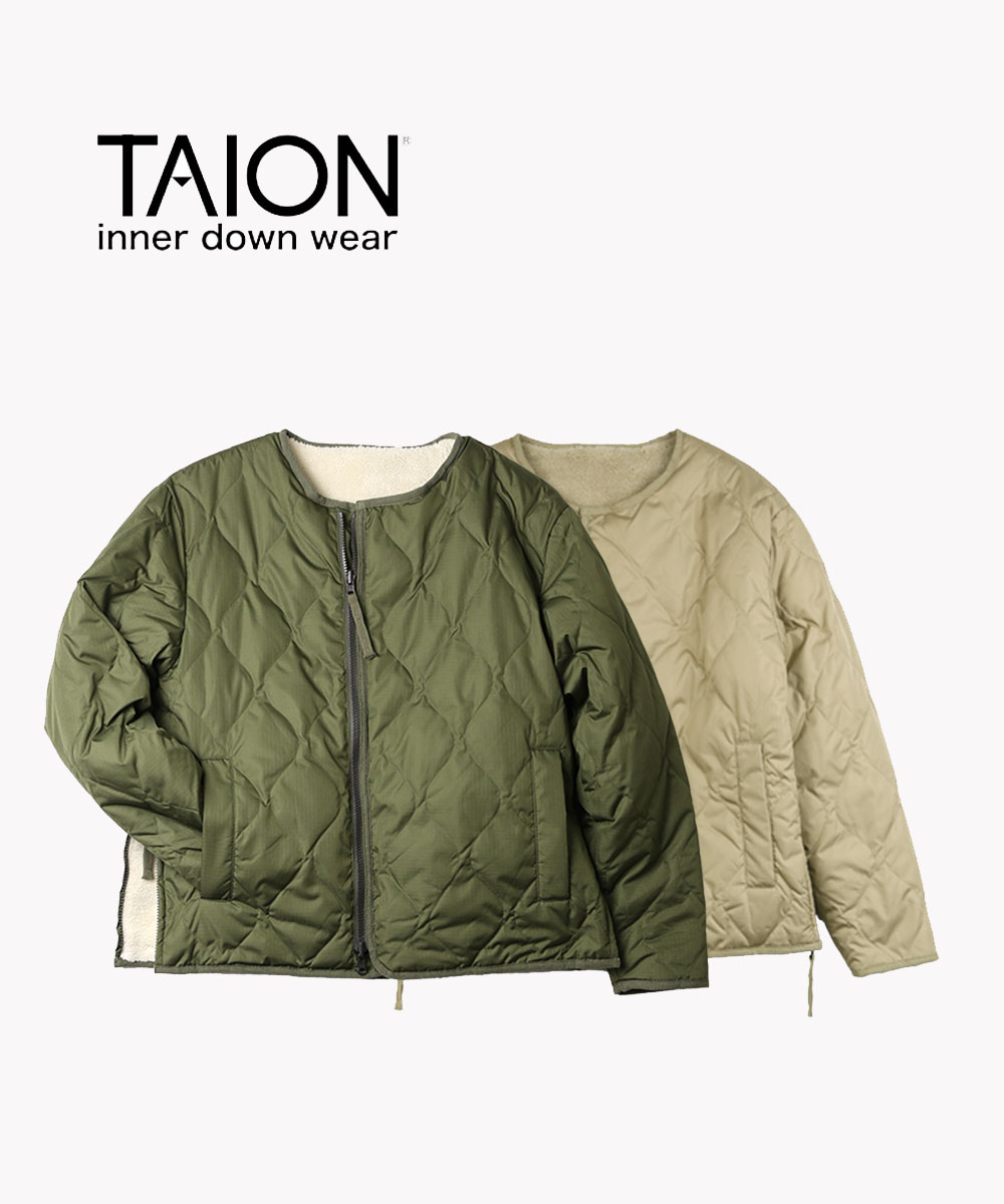 楽天市場】【20%OFF】タイオン TAION ダウン インナーダウン ロング 