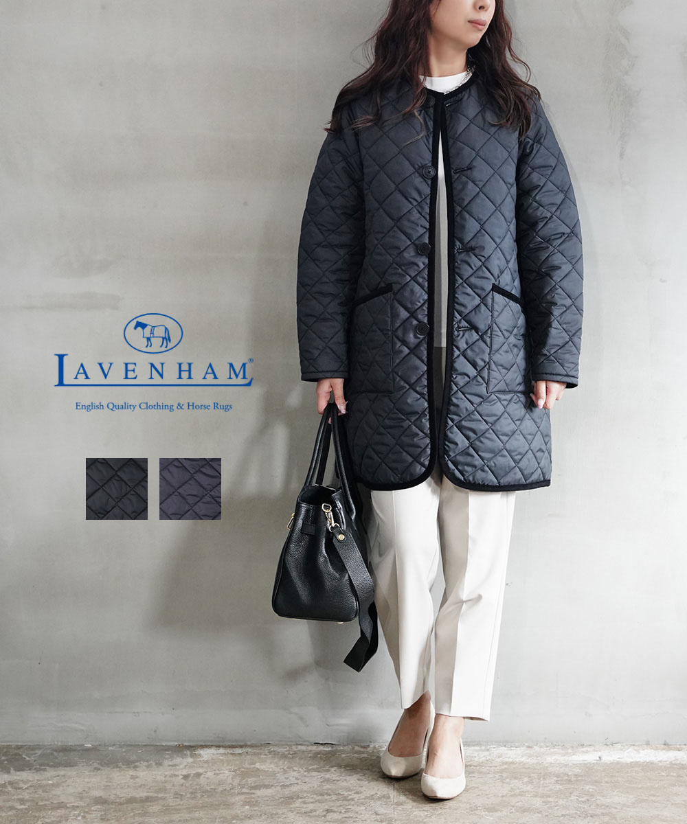 楽天市場】【20%OFF】【LINEクーポン有】【2024年秋冬新作】ラベンハム LAVENHAM キルティング ジャケット クレイドン コート  アウター フード付き 中綿 ラブンスター スリムフィット 撥水 上品・SLJ1246-3872402(レディース)(◎) : etre！par  bleu comme bleu