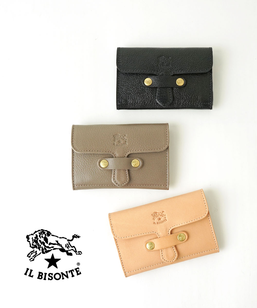イルビゾンテ IL BISONTE カードケース 名刺入れ 正規品 レザー 本革 おしゃれ おすすめ ビジネス ユニセックス ギフト プレゼント イタリア製・54242309360-0062402(メンズ)(レディース) 13,668円