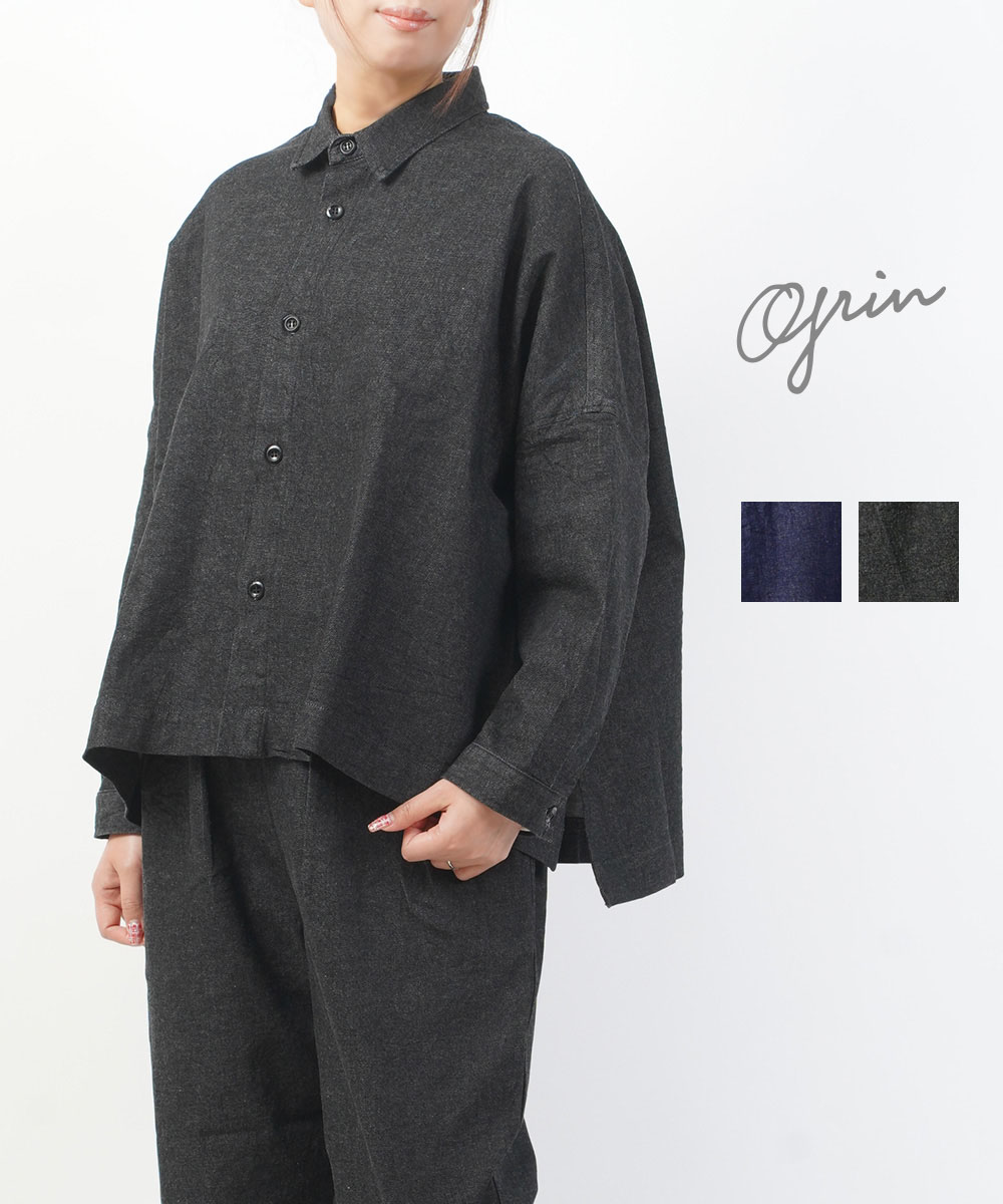 楽天市場】【20%OFF】【LINEクーポン有】グリン grin シャツ