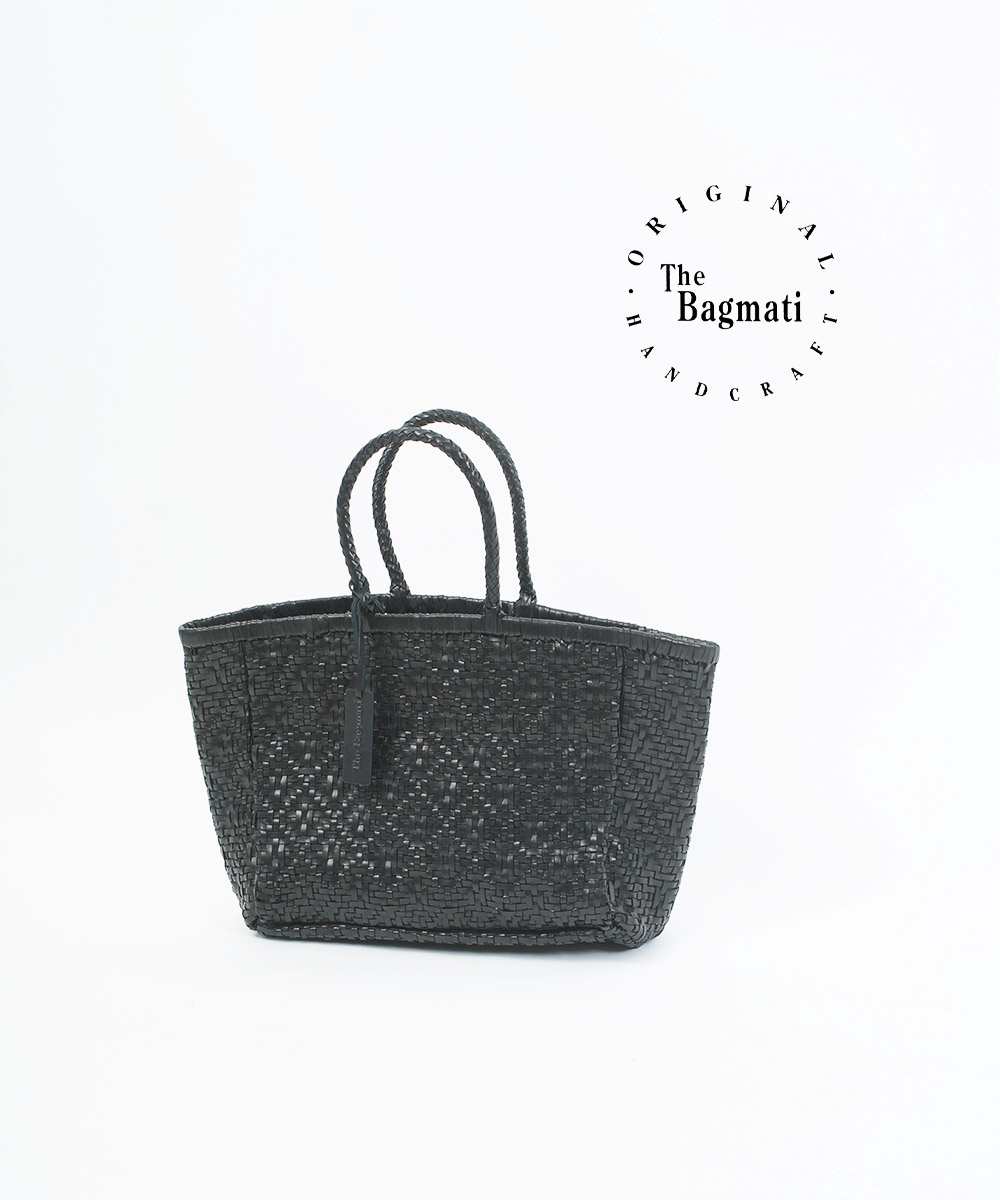 【ポイント2倍】【LINEクーポン有】ザ バグマティ The Bagmati バッグ トートバッグ メッシュバッグ 本革 レザー 編み込み メッシュ やぎ革 大きめ 手持ち シンプル おしゃれ ・KU-1454-0242601(レディース)