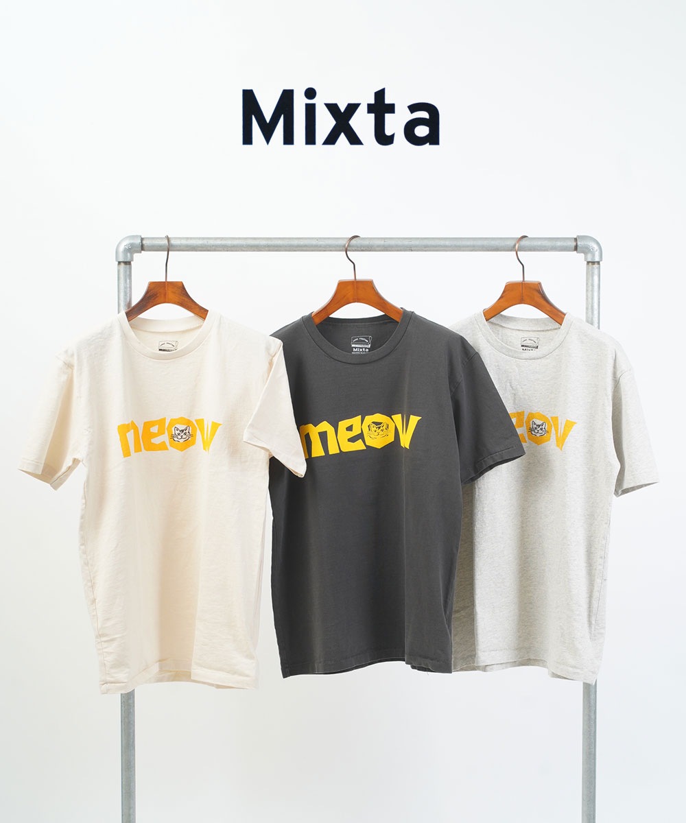 楽天市場】【Mixta】 ”MIXTIGER” SS U NECK T-SHIRT ミクスタ U