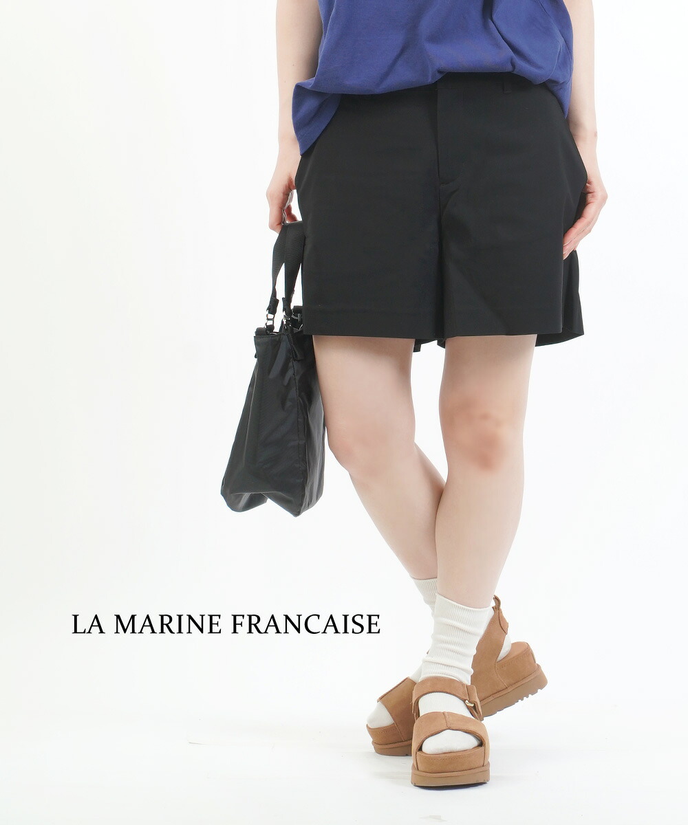 【4/20限定10%クーポン】【LINEクーポン有】ラ マリン フランセーズ LA MARINE FRANCAISE ショートパンツ キュロット パンツ ショーパン 短パン きれいめ カジュアル・MLG5103091-0091501(レディース)