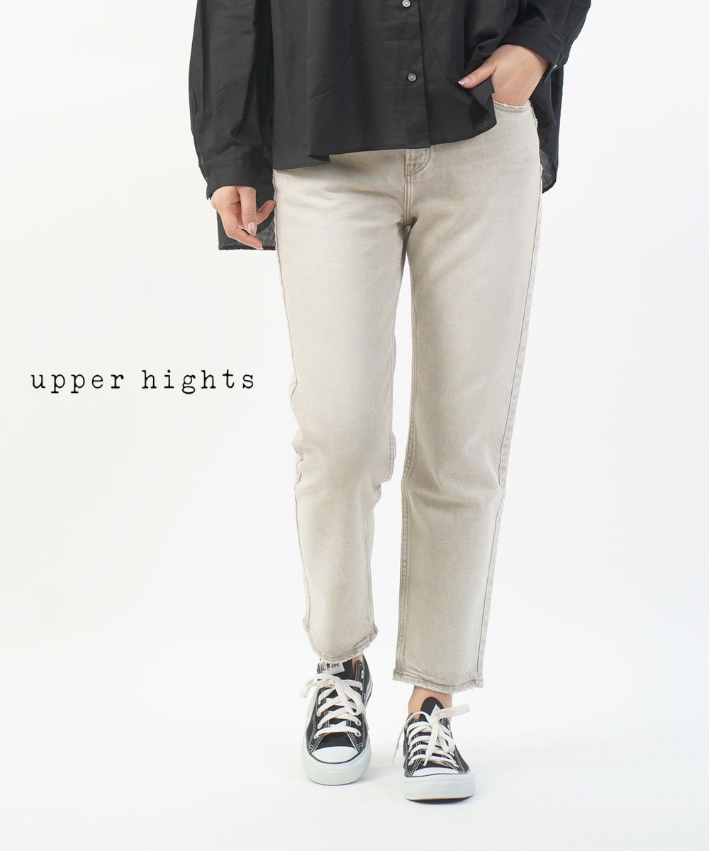 【40%OFF】アッパーハイツ upper hights デニム デニムパンツ ジーンズ テーパード ストレッチ ミッドライズ ミドルライズ・13M336-2942102(レディース)|etre!par bleu comme bleu