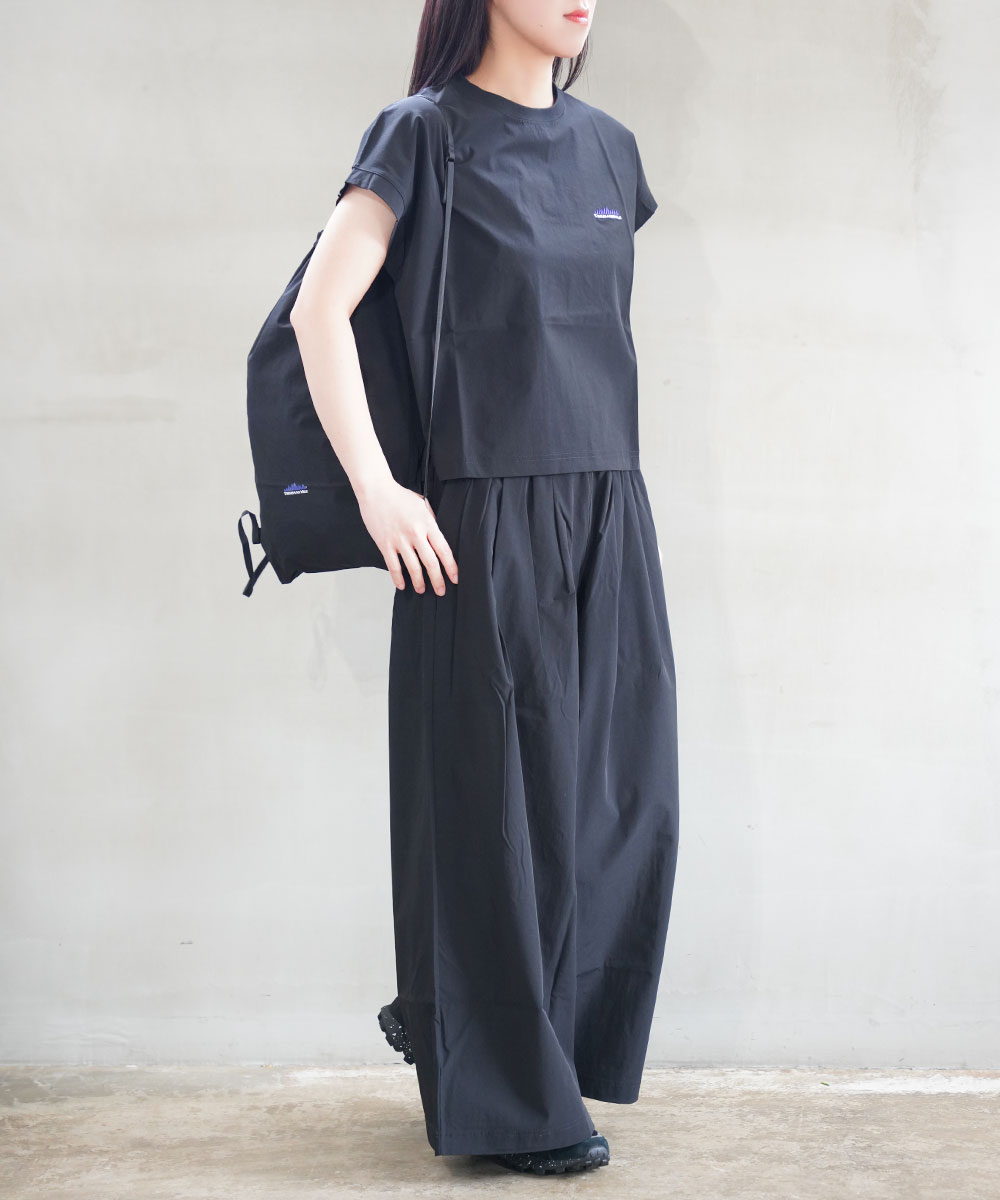【30%OFF】【LINEクーポン有】【2026年春夏新作】サウザンドマイル THOUSAND MILE セットアップ トップス ワイドパンツ リュック 3点セット 半袖 UVカット おしゃれ・TM261NP00042-3882601(レディース)|etre!par bleu comme bleu