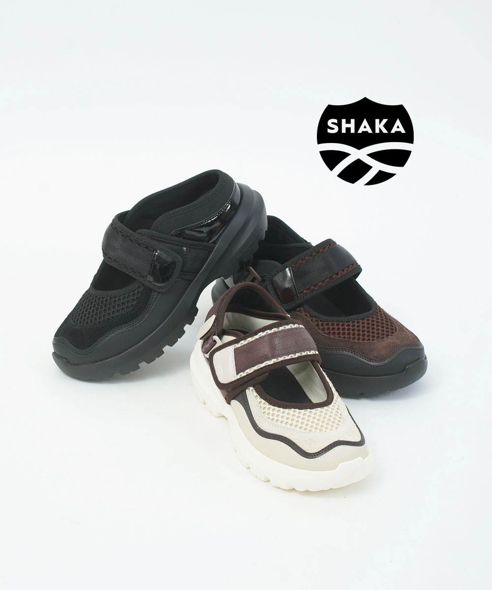 【30%OFF】【LINEクーポン有】【2026年春夏新作】シャカ SHAKA サンダル スニーカーサンダル スリッポン 軽量 2WAY メリージェーン メッシュ ストラップ アウトドア・SK-348-2522601(レディース)(A-0)｜etre！par bleu comme bleu 10,035円