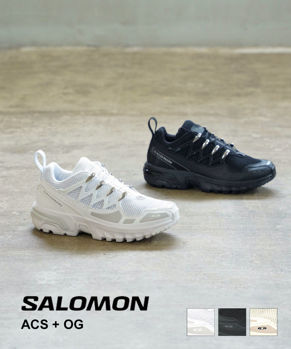 【LINEクーポン有】【2026年秋冬新作】サロモン SALOMON スニーカー シューズ 靴 スポーツスタイルシューズ ランニング カジュアル スポーティ ローカット・ACS-PLUS-OG-5132602(メンズ)(レディース)(JP)｜etre！par bleu comme bleu