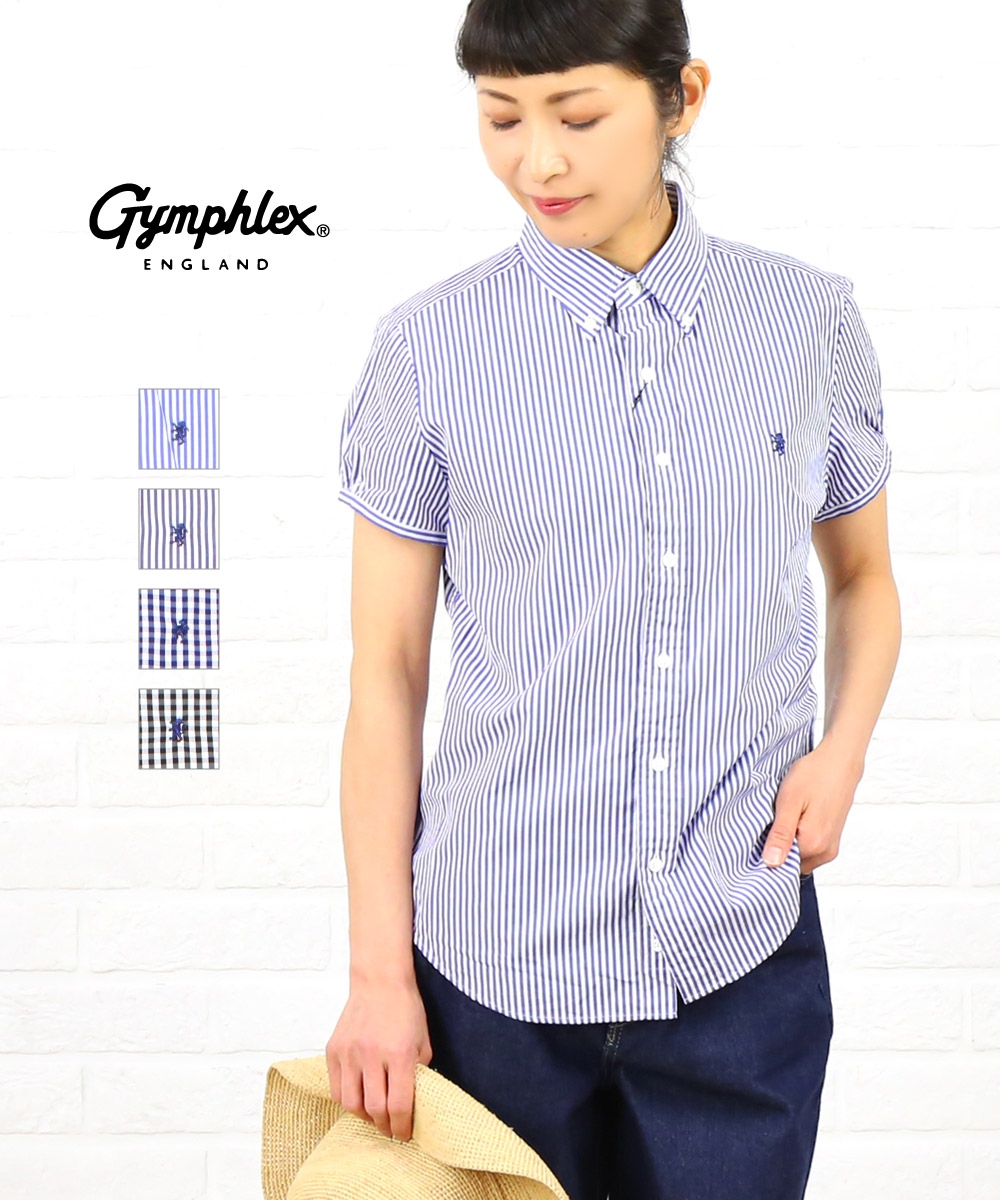 Off ジムフレックス オーチバル Gymphlex コットン チェック ストライプ パフスリーブ パフスリーブ 半袖 リバティ ボタンダウン シャツ パフスリーブトップス J 0645tss レディース Jp Etre Par Bleu Comme Bleu 7 5 日 はエントリー Rカードで Off ジムフレックス オーチバル Gymphlex コットン チェック ストライプ パフスリーブ パフスリーブ 半袖 リバティ ボタンダウン シャツ パフスリーブトップス J 0645tss レディース Jp Etre Par Bleu Comme Bleu 7 5 日 はエントリー Rカードで
