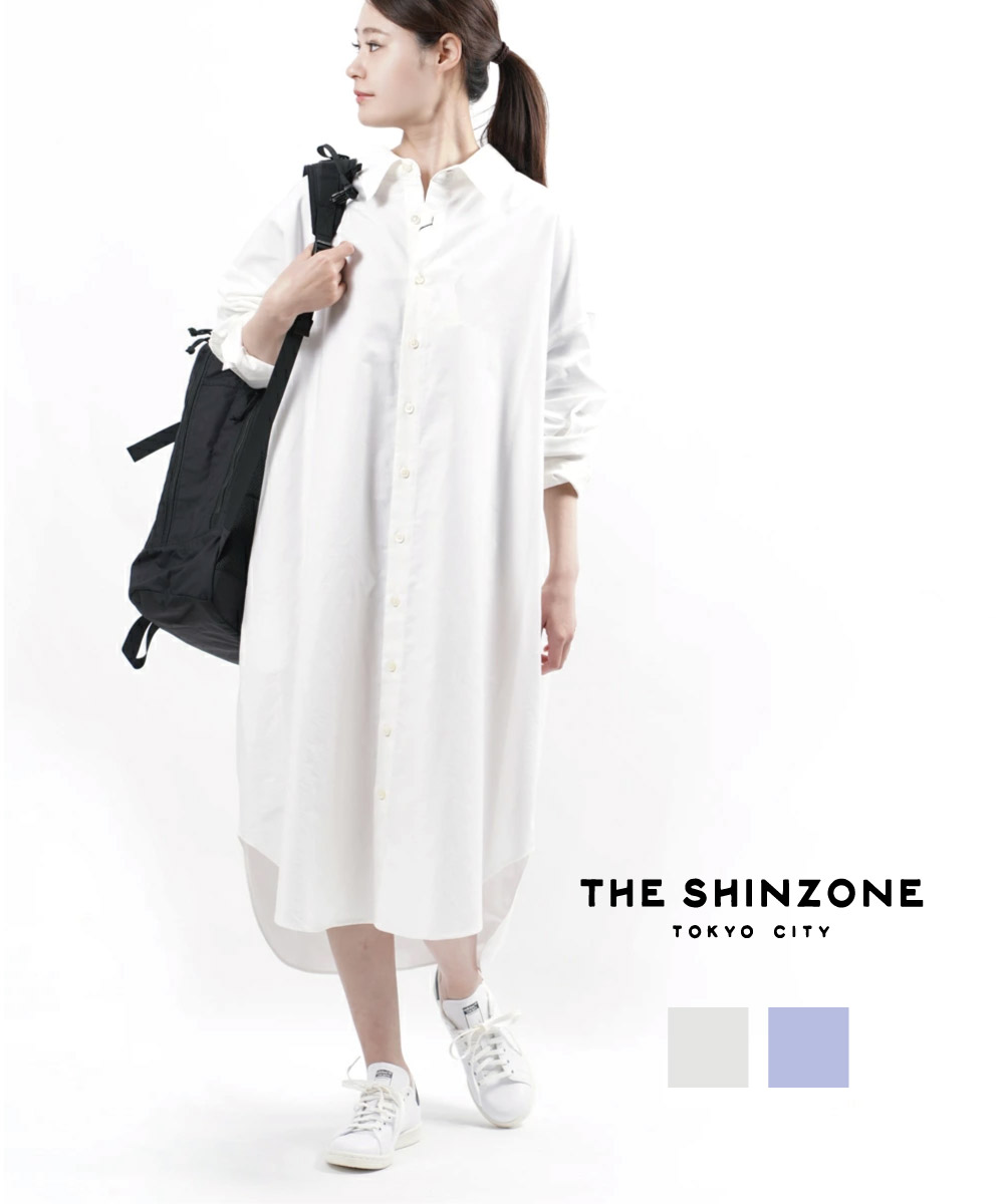 レディースファッション ワンピース Ox シャツワンピース 長袖 オックスフォード Shinzone コットン The シンゾーン ザ Windy Dress 21mmsop06 レディース クーポン対象外 Shirt 新品入荷 Www Gets Company Com