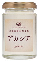 北海道産はちみつ(アカシア) 160g×4個セット 有限会社自然農園 オーサワジャパン